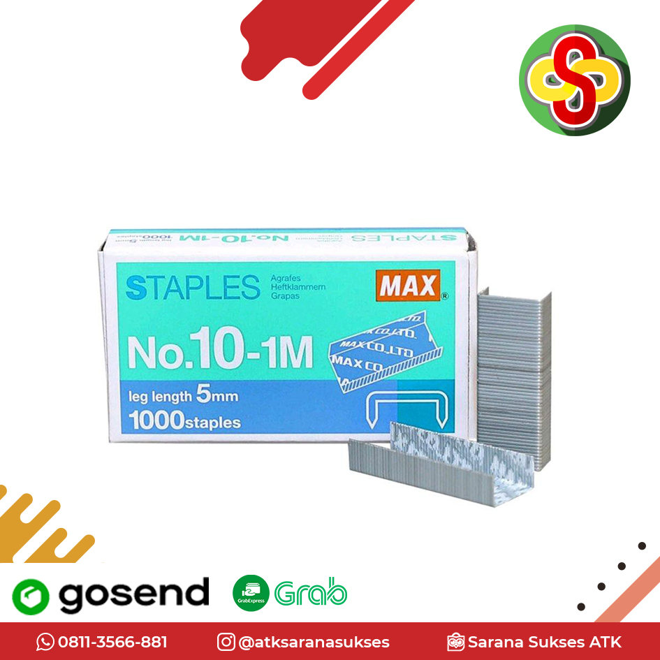 STAPLES MAX NO 10